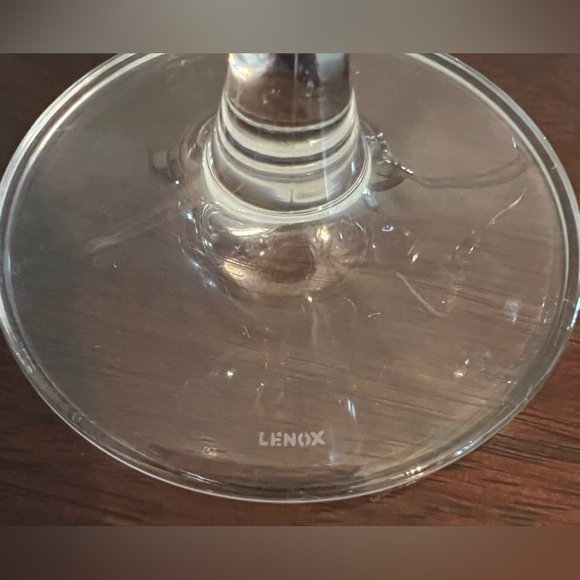 Lenox Crystal Balloon Wine/Water Glasses 8 1/2” - Set of 4 - Picture 4 of 6